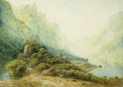 Ein norwegischer Fjord von Francis Danby